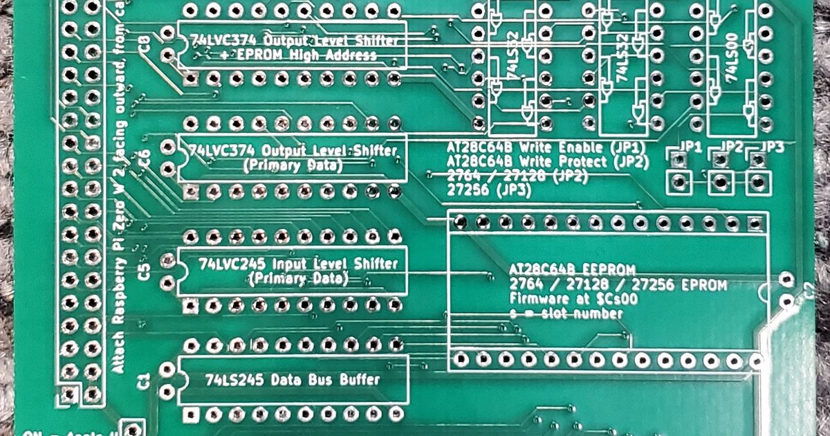 Apple2-IO-RPi board